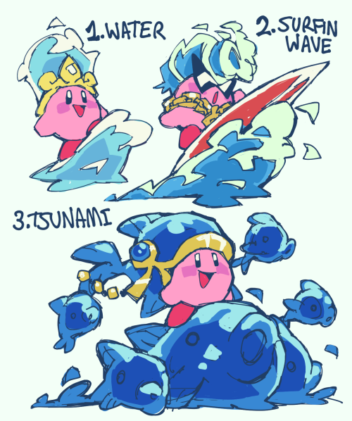 onebadnoodle:some kirby ability upgrade ideas!