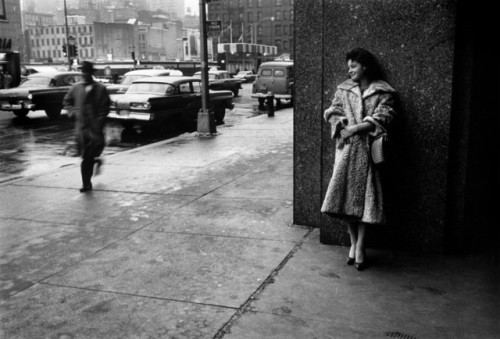 barcarole:Romy Schneider in New York City, 1958, by Dennis Stock.