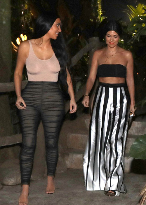 Kim x Kourtney