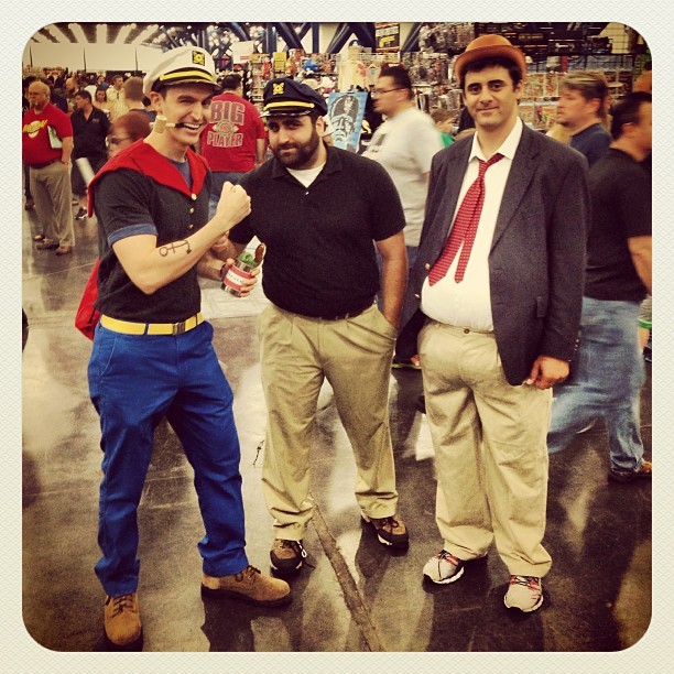 Chandra Free's Tumblr Spot • Popeye, Bluto, Whimpy #cosplay # ...