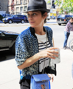 valonqared:  Marion Cotillard — Out and about in New York City — June 2, 2014