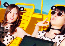 mochichan00: Maiyan x Ikuchan @ Mouse computer CM shooting