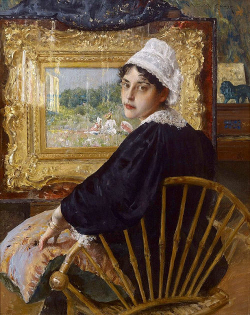 William Merritt Chase - The Artist’s Wife