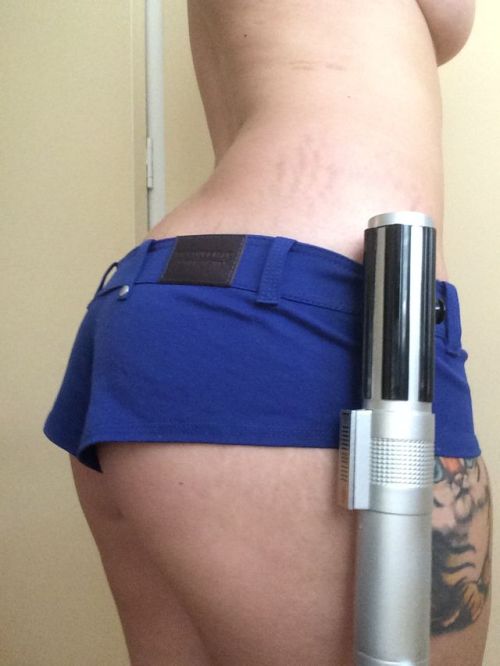 sparkie-gal:  #wickedpicaday #day07 #accessorise #wickedweasel #lightsaber #starwars another short set cause I did this quickly and only took a few pics