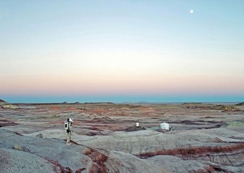 northmagneticpole:  Mars Desert Research Station [MDRS], Mars Society, San Rafael S 64 Well, Utah, U.S.A., 2008-Vincent Fournier 