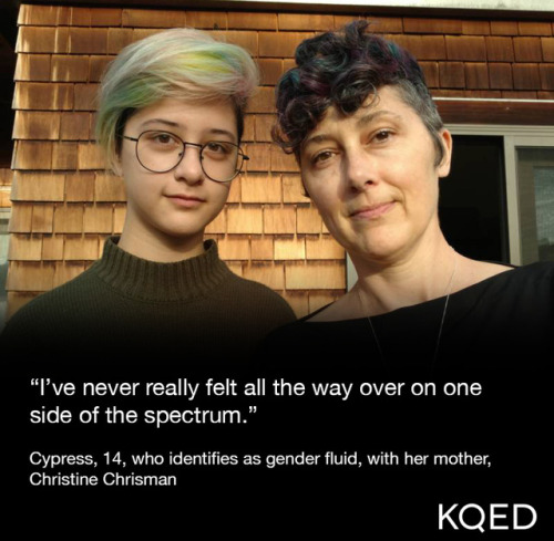 npr:kqedscience:Boy? Girl? Both? Neither? A New Generation Overthrows GenderMore and more people are