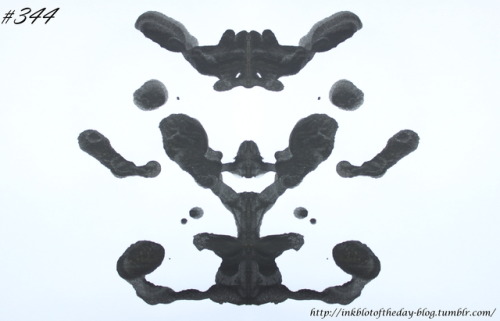 Inkblot #344Instructions: Tell me what you see.-Enjoy