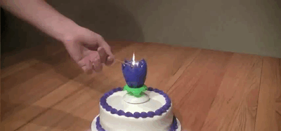 purpleneenee:raideo:doctorsassysteinbutt:catbountry:cineraria:The Amazing Happy Birthday Candle - Yo
