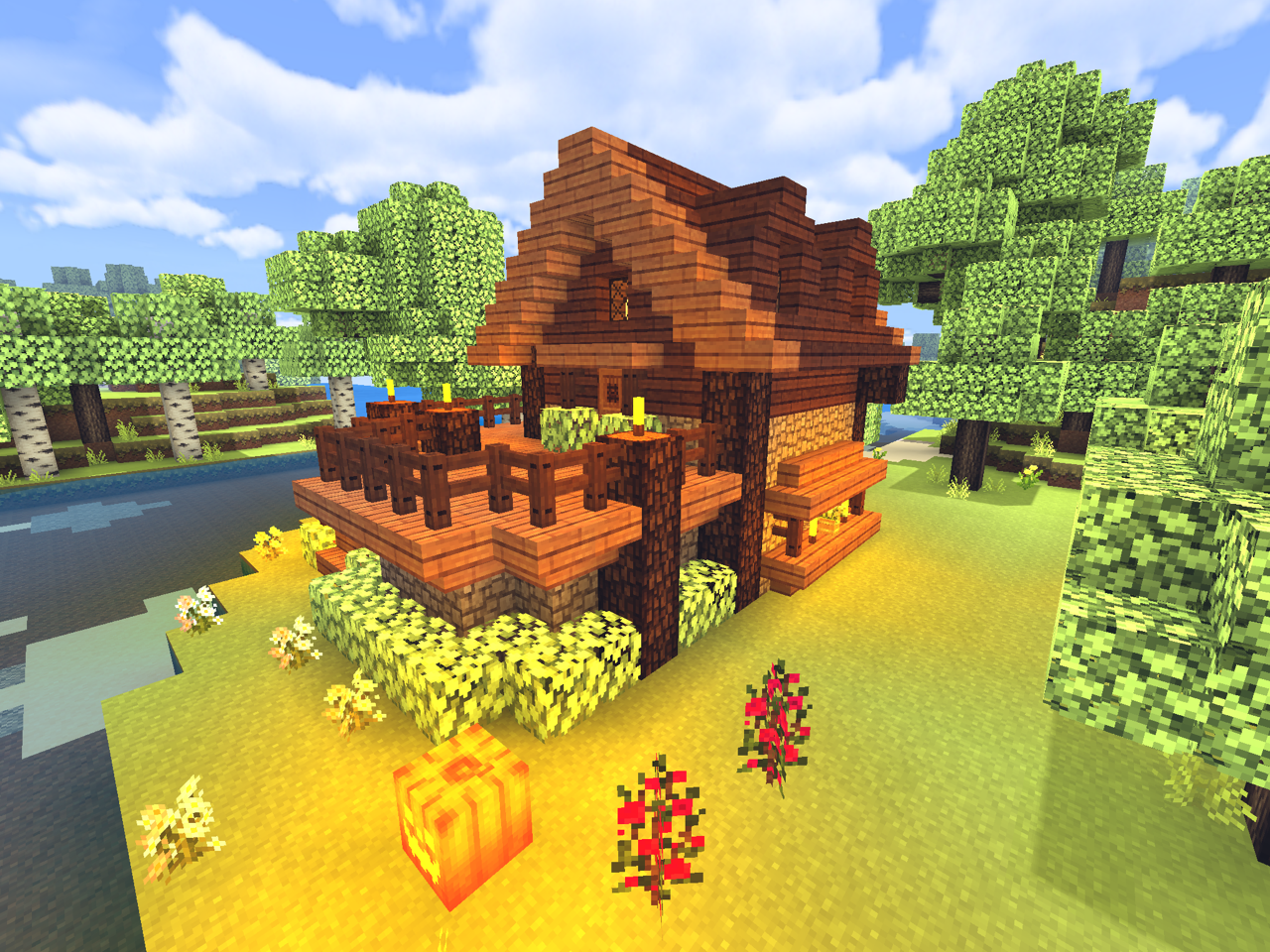 Featured image of post Cute Aesthetic Minecraft House - This time it&#039;s a cute lil base on an island.
