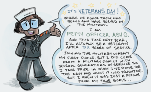 kilomonster: It’s my last Veterans Day in active duty status and I’d be eternally gratef