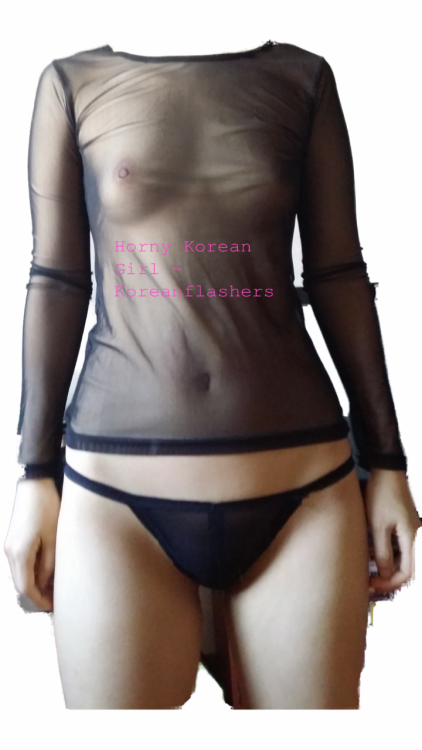 whey99:koreanflashers:me. 나. 시스루젛아해? ㅋㅋ @like the see through? got quite a few of em. koreanflashers