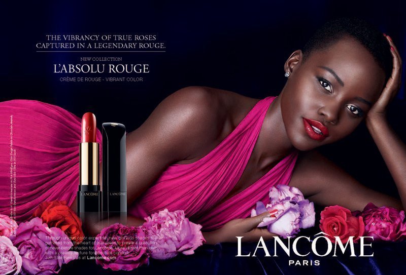 Lupita Nyong'o - Lancôme - L'Absolu Rouge @ Divulgação