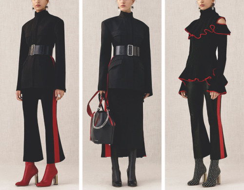 evermore-fashion:  Alexander McQueen Pre-Fall 2018 Collection