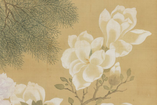 chinese artist 恽寿平 yun shouping (1633-1690)