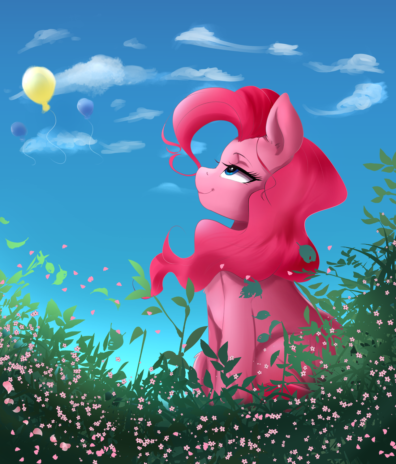 curlysartworld: A breath taking view~ For patec :3  ^w^