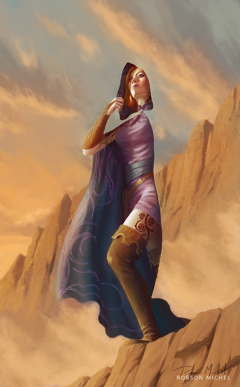 consul-agrippa:  Sheila the Thief by Robson Michel(with a cloak of invisibility)