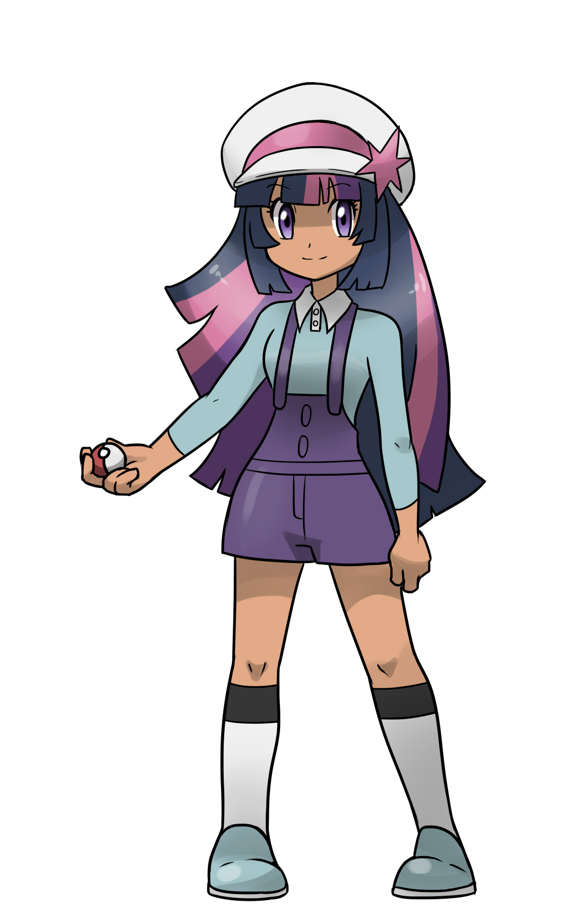 wolfnanaki:  My Little Pokemon - Trainers, Champions, and Rivals by kilala97  Luna