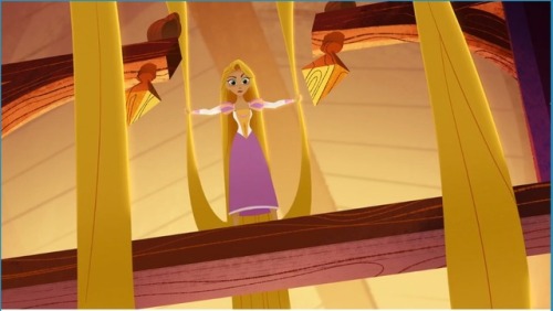 A few storyboard-to-film comparisons from “Tangled Before Ever After.”  I had a lot