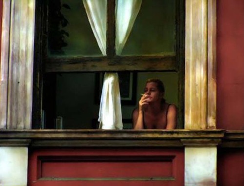 the-night-picture-collector:Edward Hopper, At the Window, 1940