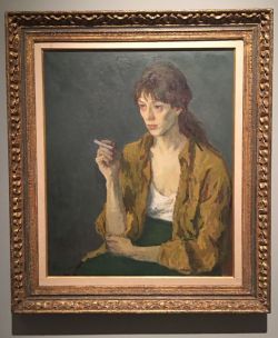 arterialtrees:  Moses Soyer - Girl With a