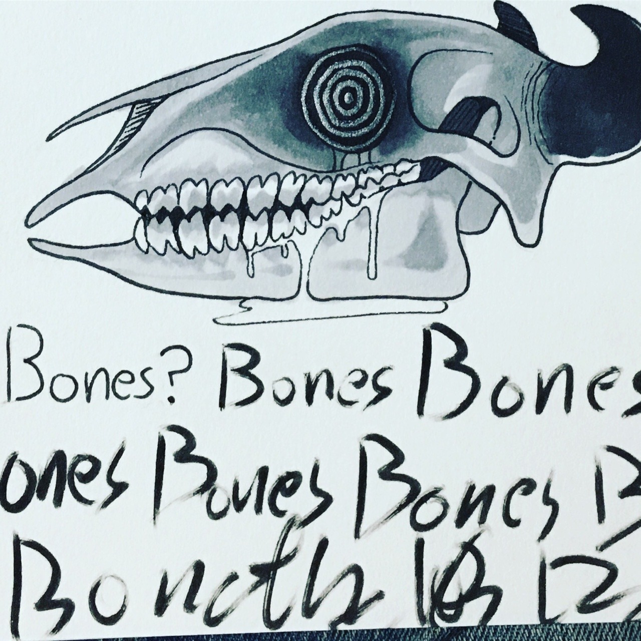 cremsie:Some ink doodles