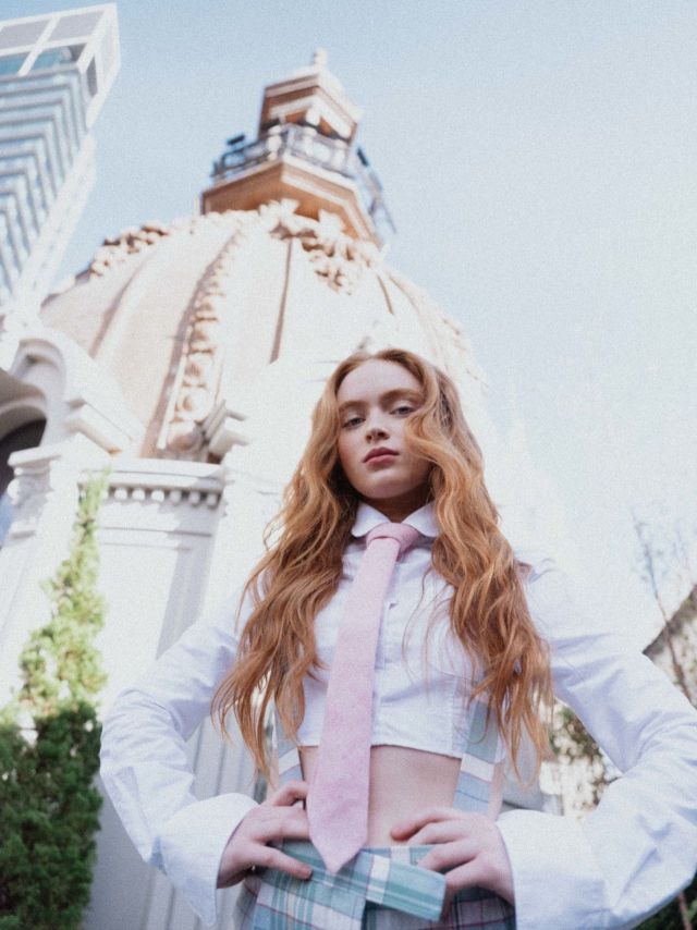 Sadie Sink for Flaunt Magazine