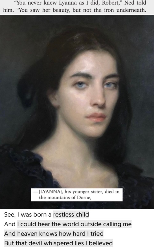 ABOUT LYANNA STARK OF WINTERFELL