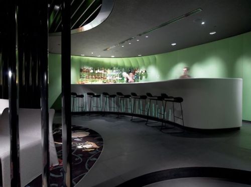 {The Met’s bar is called “Chan" and is designed by Australian designed by Andy Mart