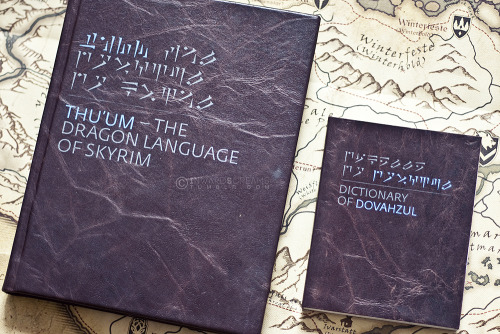 jschaeferportfolio: THU’UM – THE DRAGON LANGUAGE OF SKYRIMBooks about the Dragon Languag
