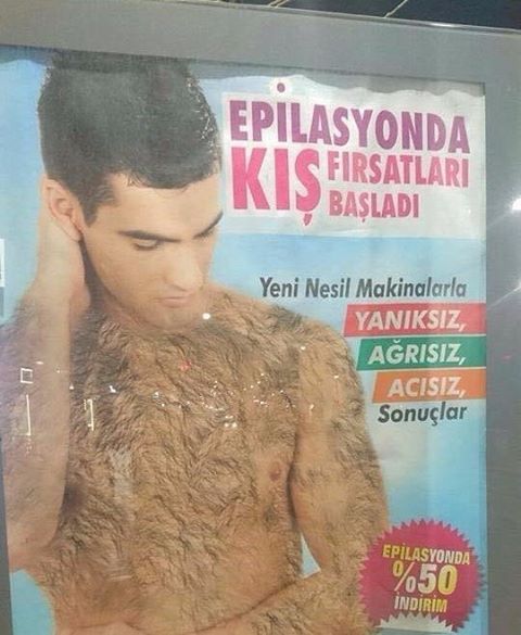 EPİLASYONDA 
KIŞ...