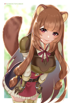 youngjusticer:  Jail bait… Raphtalia, by tofuubear.  