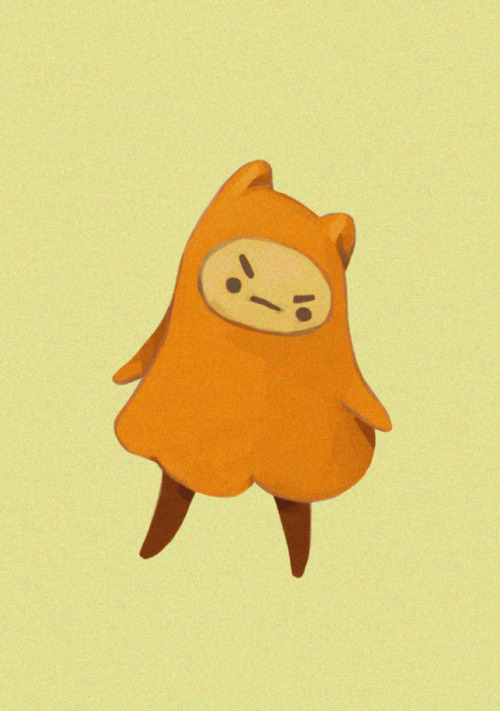 Fan art of Clickyclaws, from the upcoming game Ooblets. ╭( ･ㅂ･)و