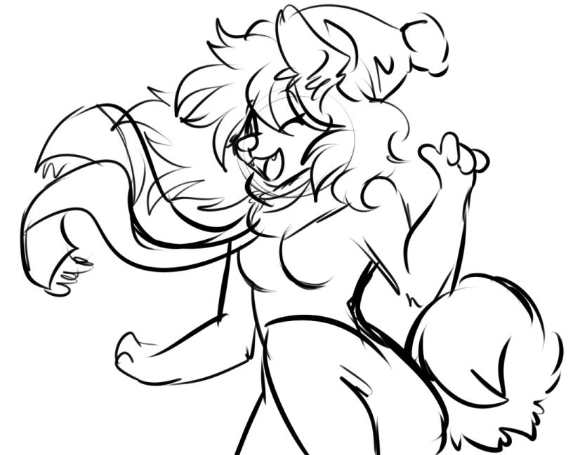 slovenskiy:Sugar doesn’t really need a coat or anything for winter, she’s half