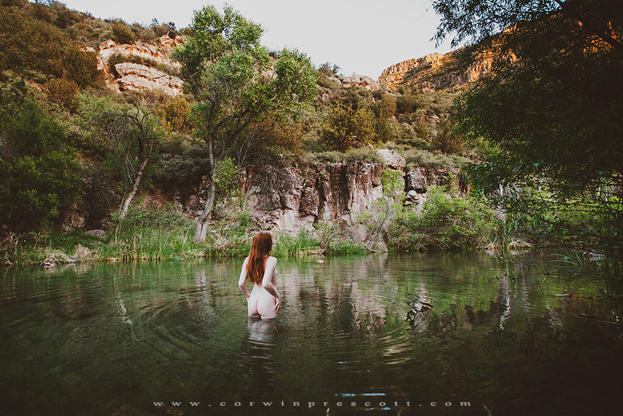 corwinprescott:  “Fossil Creek”Phoenix, Arizona 2015Had the opportunity to go