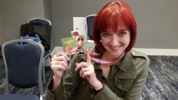 Babscon was great! I got to meet Lauren Faust