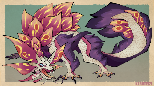 kerrtesy:  The mizutsune’s design is just so freaking cool. I drew this a while ago realized I never posted it here. 