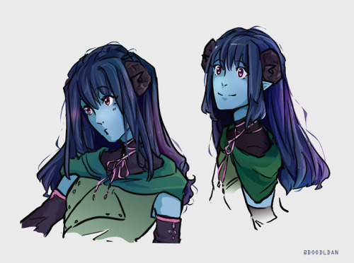 that new art tho = mighty nein growing their hair out??? 