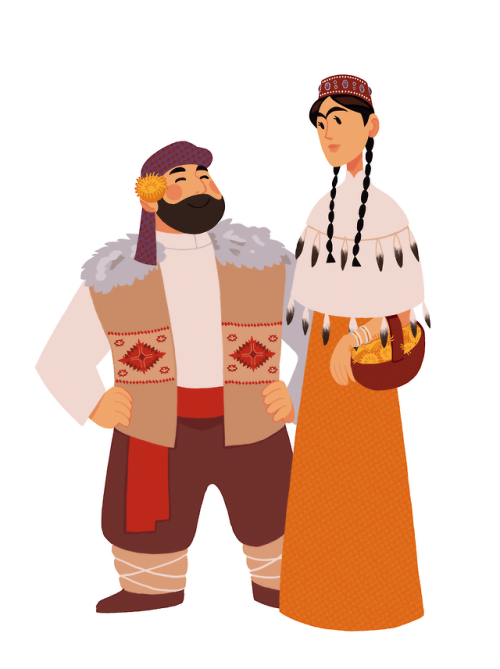 alexiadraws:celebrating my armenian heritage with some studies of armenia’s wonderful traditional cl