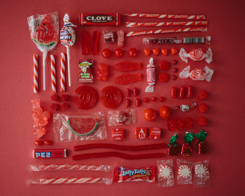 emilyblincoe:  sugar series //colors oranized neatly emily blincoe july/august 2013 