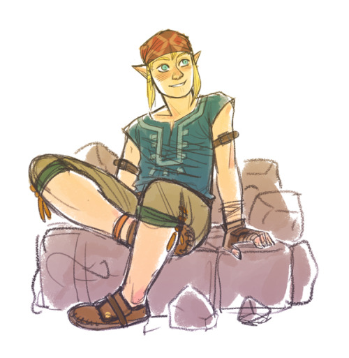 faitherinhicks:  My favourite Breath of the Wild outfit. I want to go live in that game. *_*