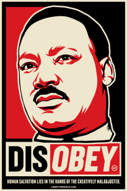 libertymaniacs:  &ldquo;Human salvation lies in the hands of the creatively — maladjusted.&rdquo; — Martin Luther King Jr.  