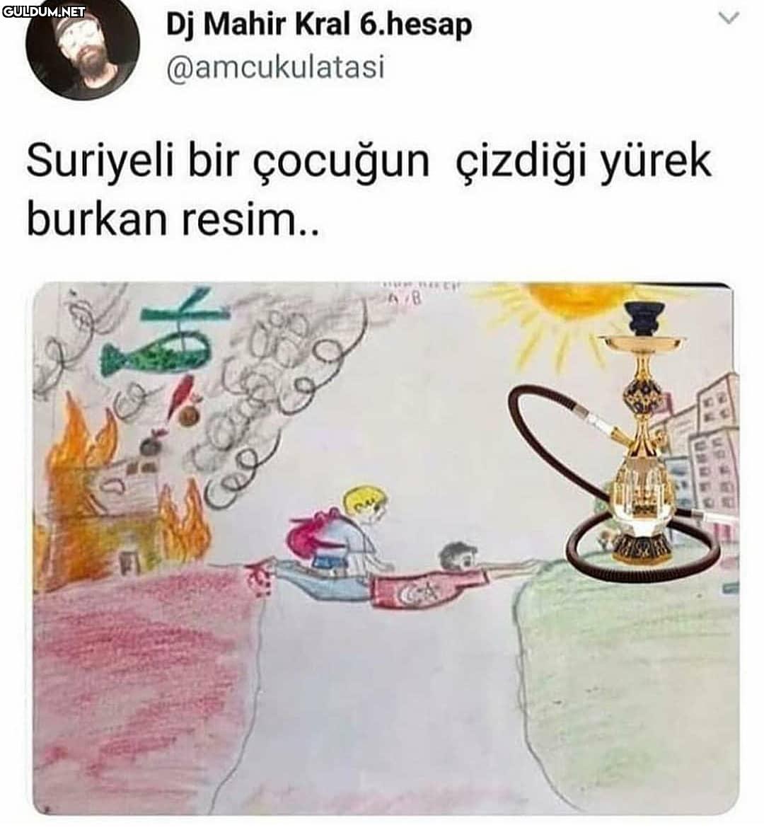 Suriyeli bir çocuğun...