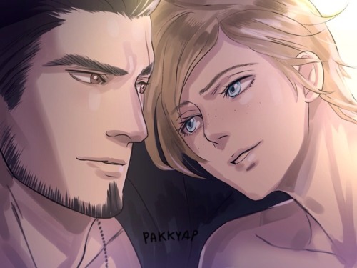 lukaglacier - “ Kiss me Hug me Gladio ”Gladio x Prompto