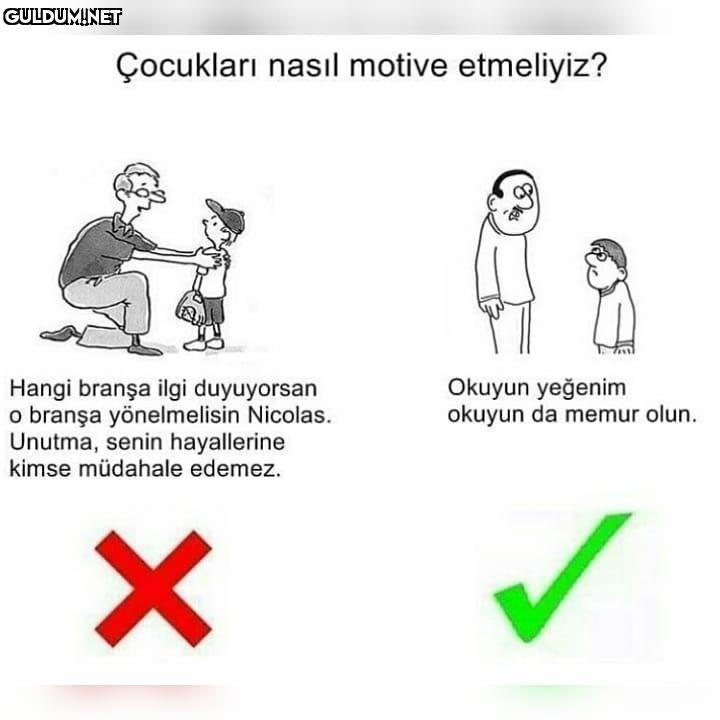 Çocukları nasil motive...