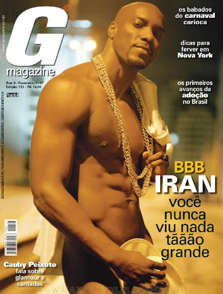 kelvinatorx:  Iran Gomes cover of g magazine. 