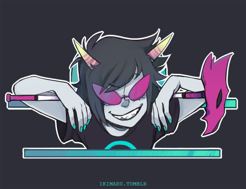 yay more trolls designs for who asked 8′)you can get them on shirts if you like! Karkat  [ x ]         ☆ Nepeta  [ x ]  ☆    Terezi  [ x ]