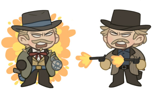 gambler McCree meets Sundance kid