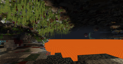 sapphism-and-nihilism:  I love the absolutely bonkers way caves generate in modded minecraft (feat a