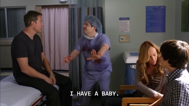 cumberbitchsandwich:  inwhatgalaxy:  An appropriate response to having a child  This