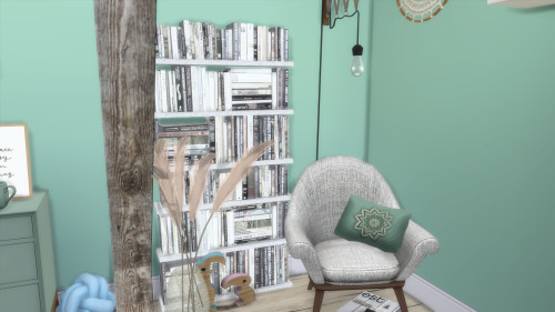 The Sims 4: CUTE AF MINT ROOMName: Cute Af Mint Room§ 6.100Download in the Sims 4 GalleryO